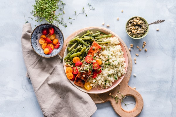 Lentilles vertes mijotées aux petits légumes